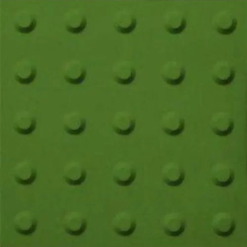 Demarcação tátil alerta Verde Bandeira 16 peças por caixa 25x25cm